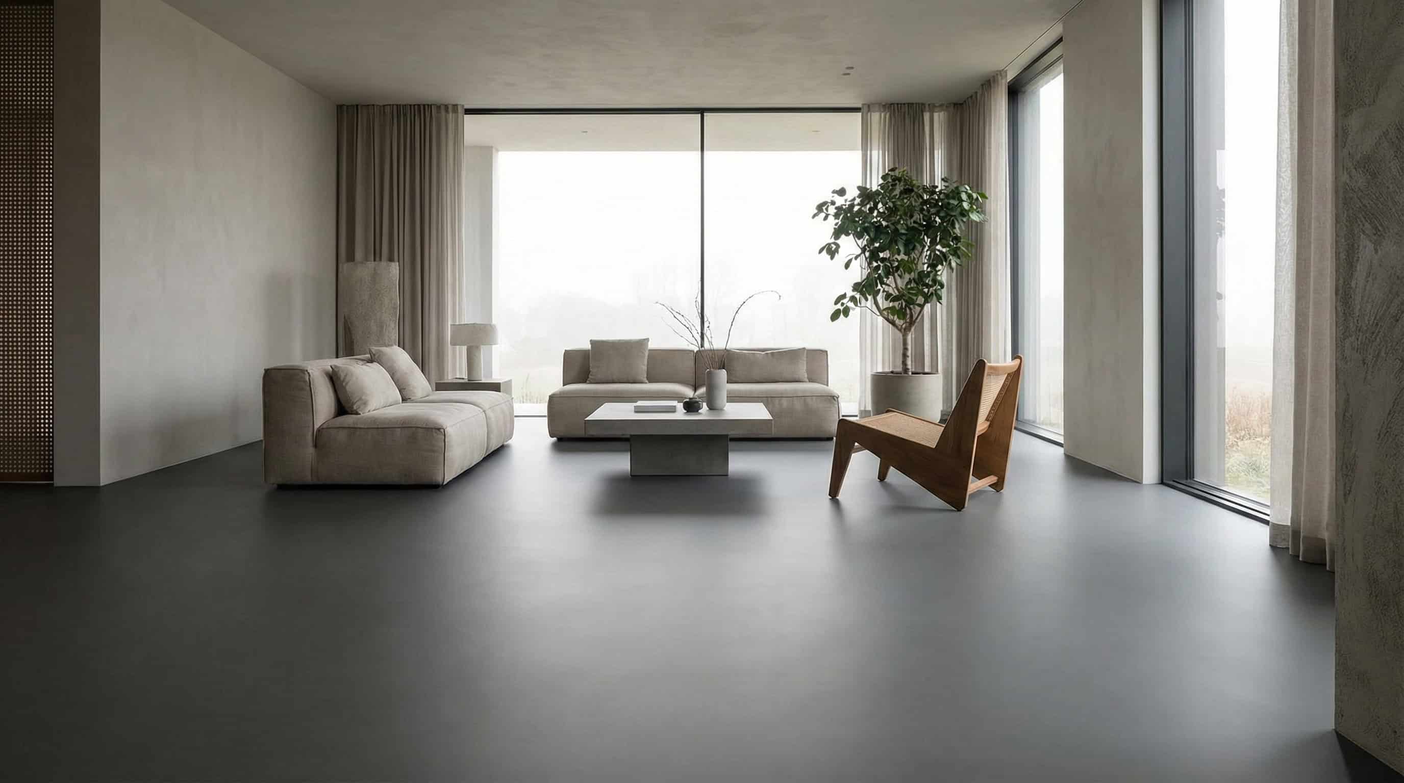 Posadzka Satin Mono Mat – jednolita bezszwowa tafla
